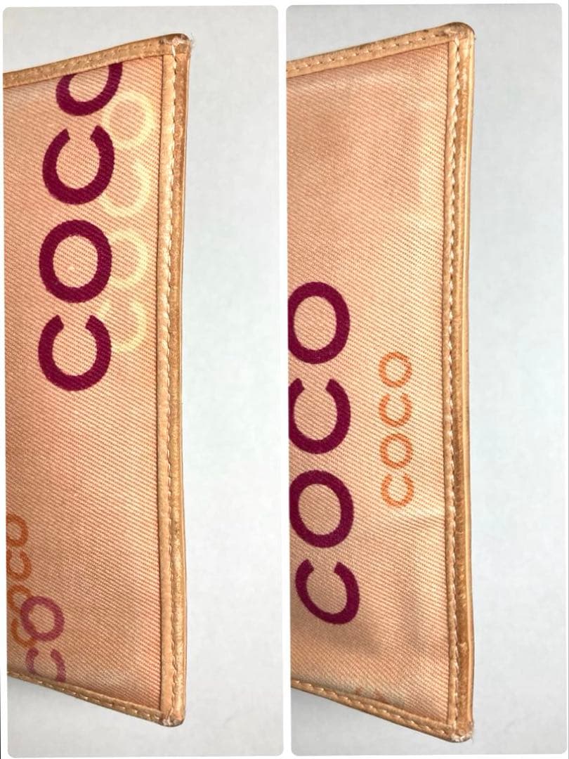 シャネル　キャンバス　キーリング付き　ケース　カードケース　箱付き