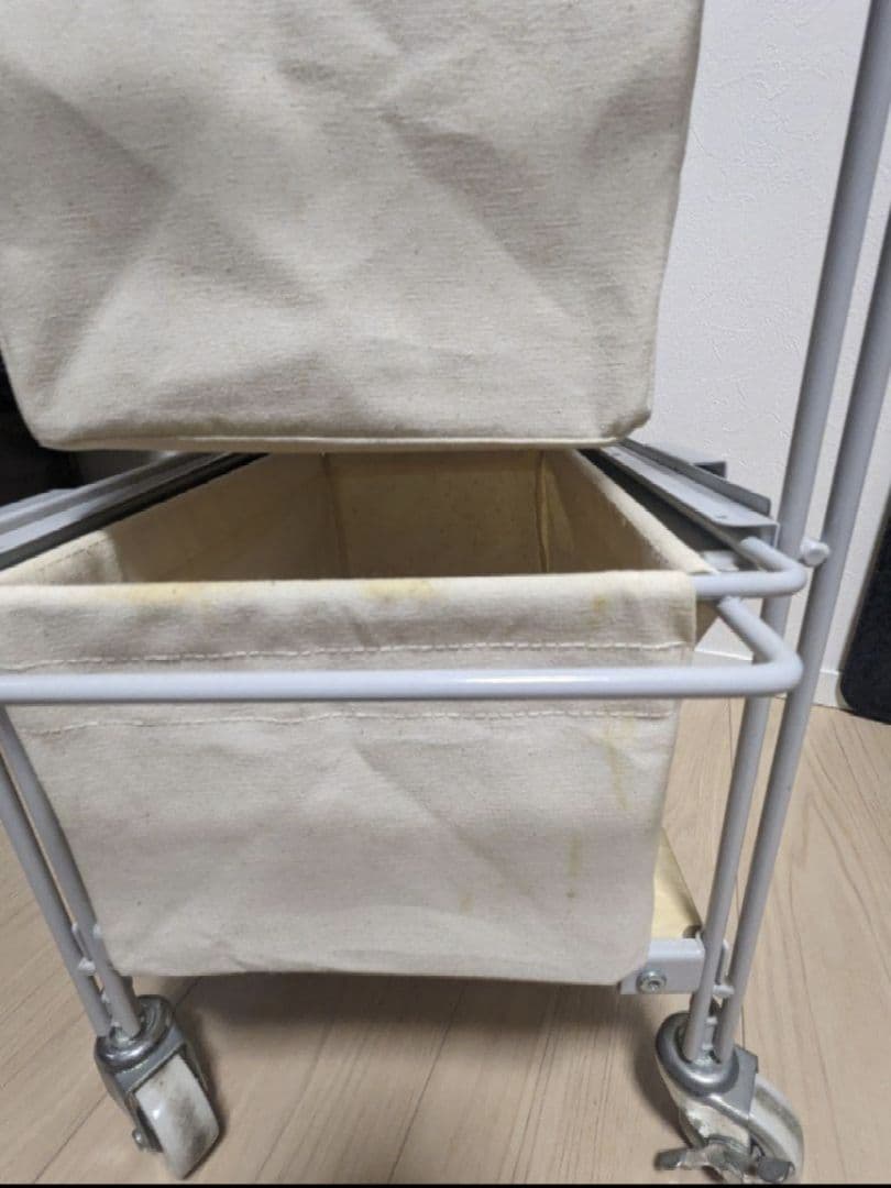 無印良品スチールユニットシェルフ幅28cm　4段棚収納　キッチンラック