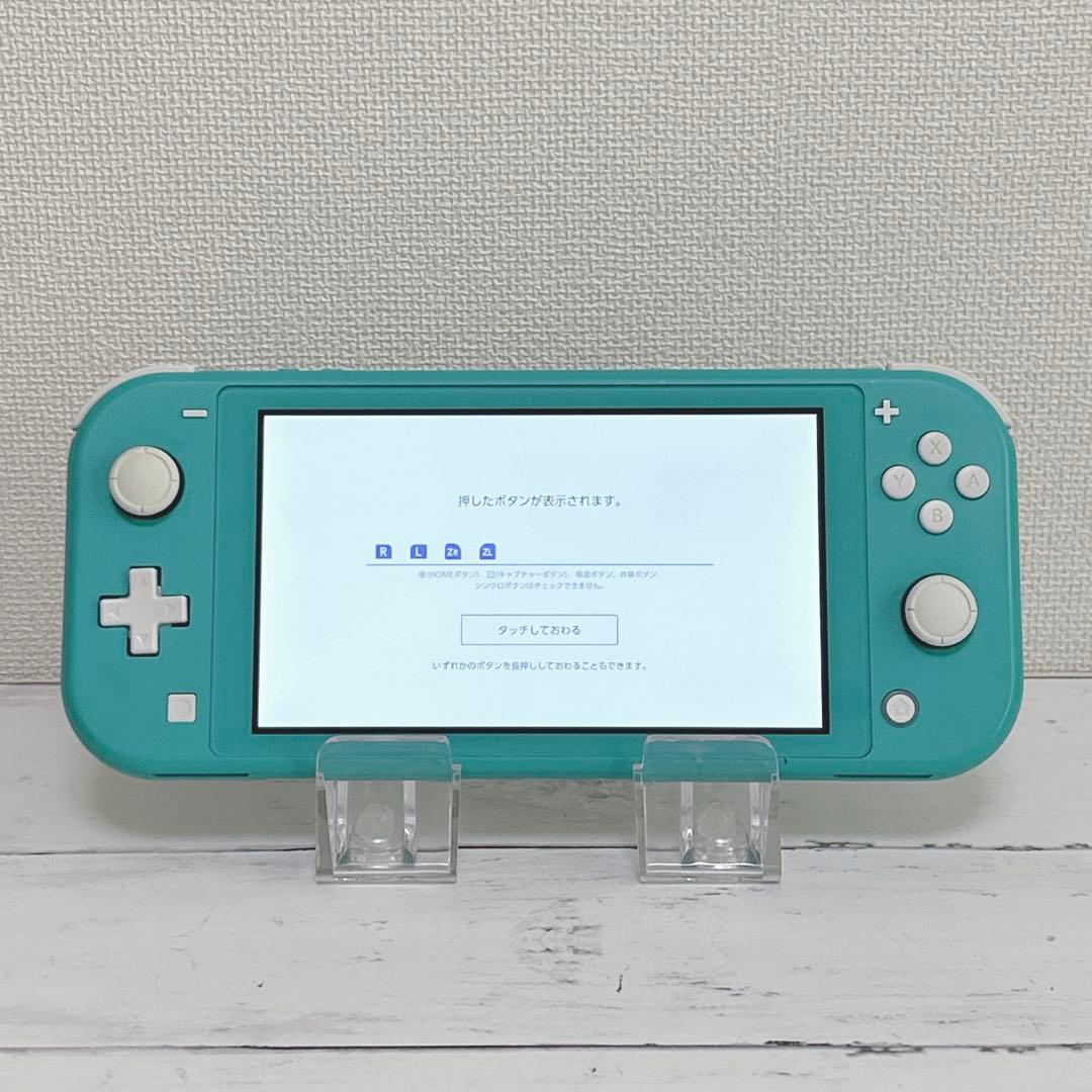 【動作OK】　Nintendo Switch Lite ターコイズ　充電器付き