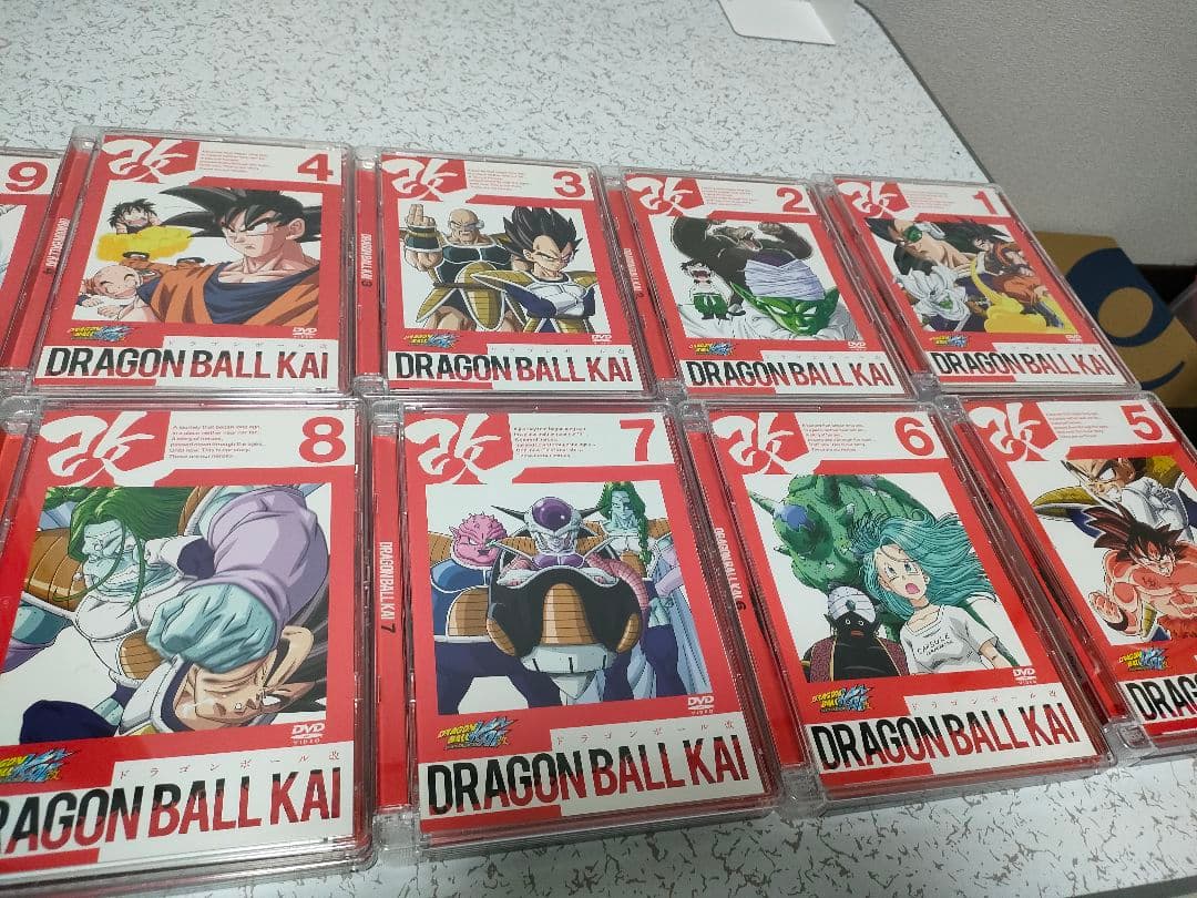ドラゴンボール　DVDセット　パッケージ版　121巻セット！DragonBall