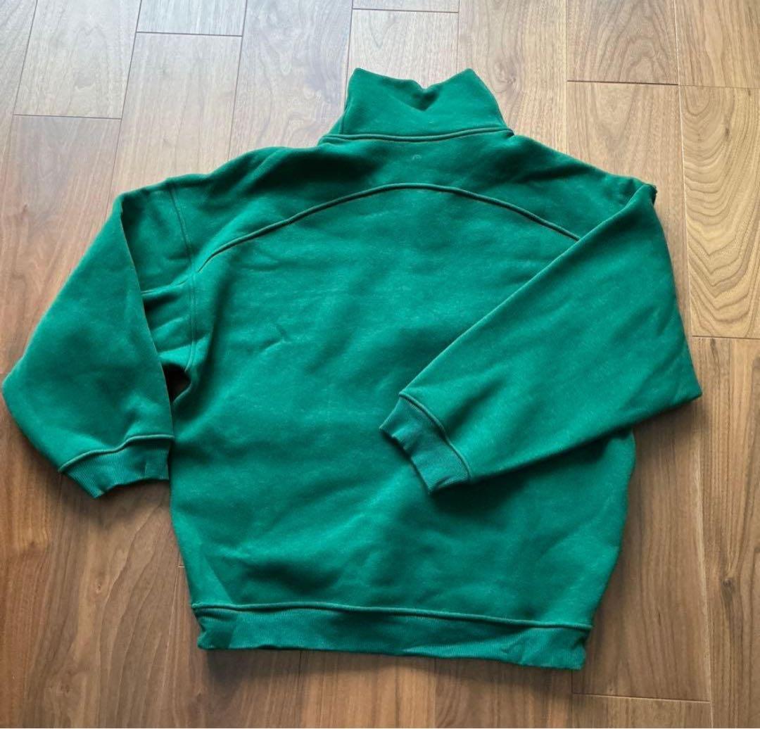 ルルレモン ハーフジップ　ロングXS 深緑　scuba スウェット