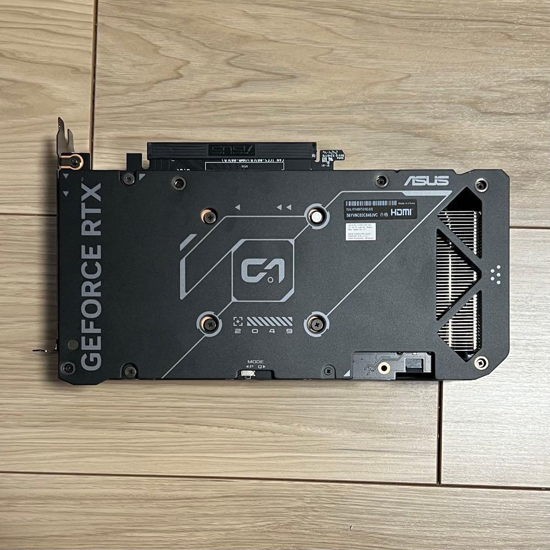 グラフィックボード・グラボ・ビデオカード ASUS DUAL-RTX4060TI-O16G-EVO