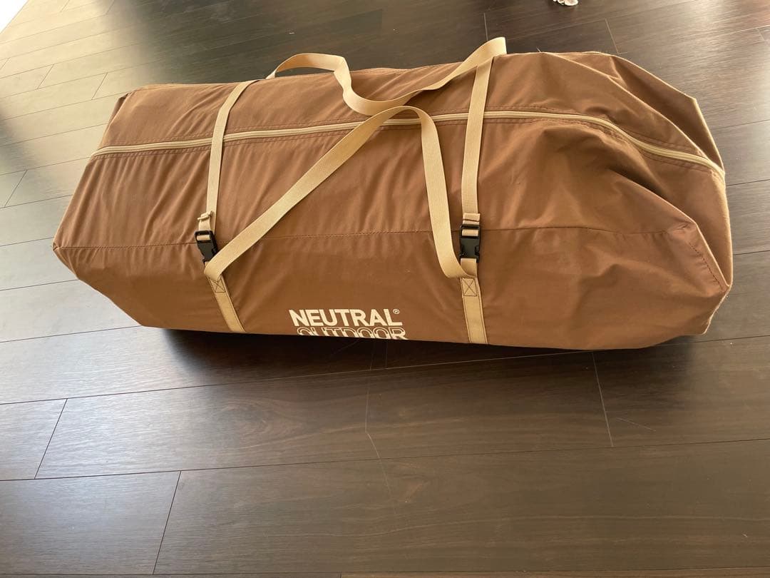 ニュートラルアウトドアブラウンキャンプテントTC テント 4.0 NT-TE21