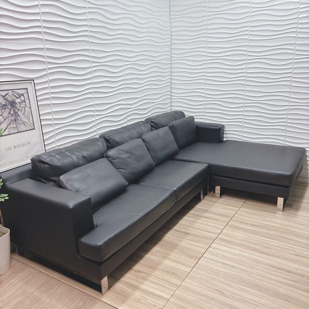 ◇大阪府全域 神戸市 配達料無料！◇カウチソファ◇コーナーソファ◇4人掛け◇