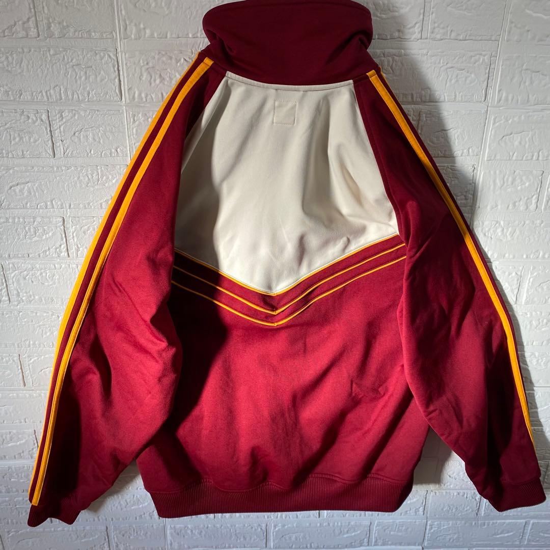 アディダス　超好配色　マルチカラートラックジャケット　ハイネック