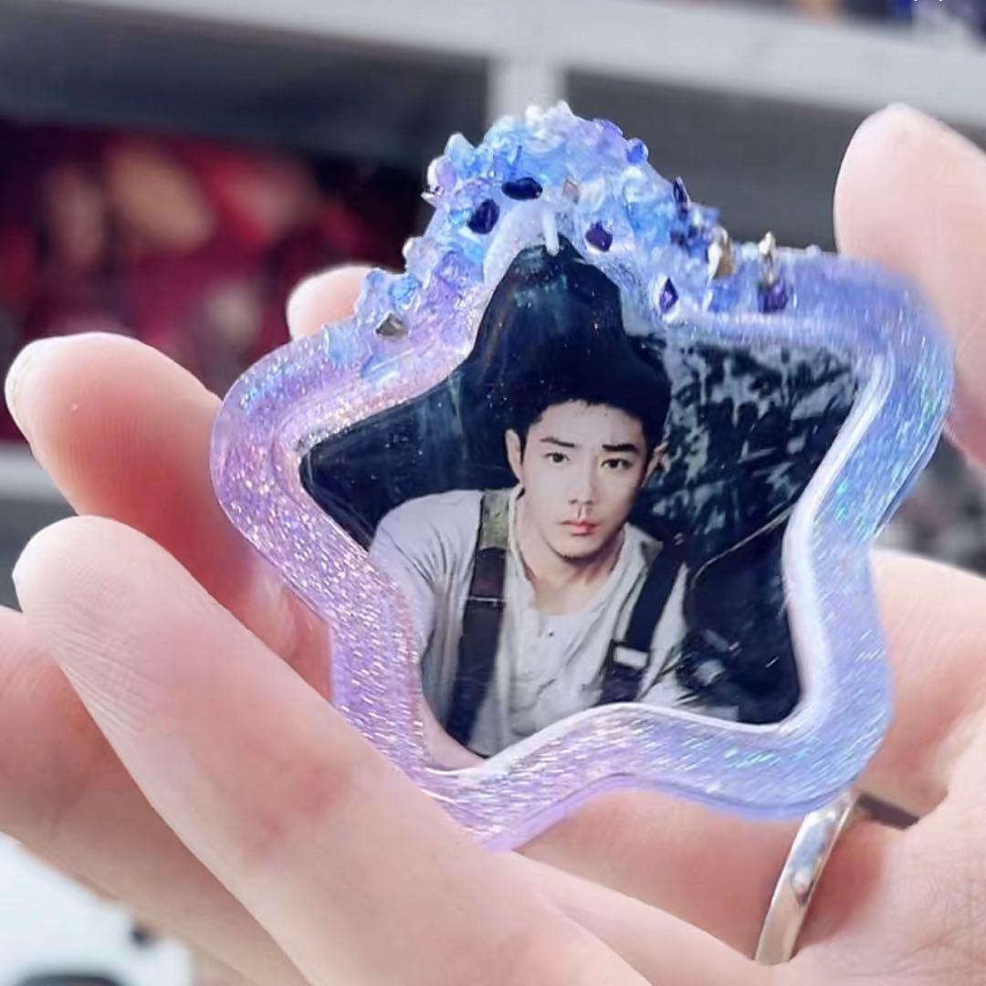 肖戦 ゴージャスなキラキラ 星&ハート　レジンキーホルダー14点セット❣️確認用