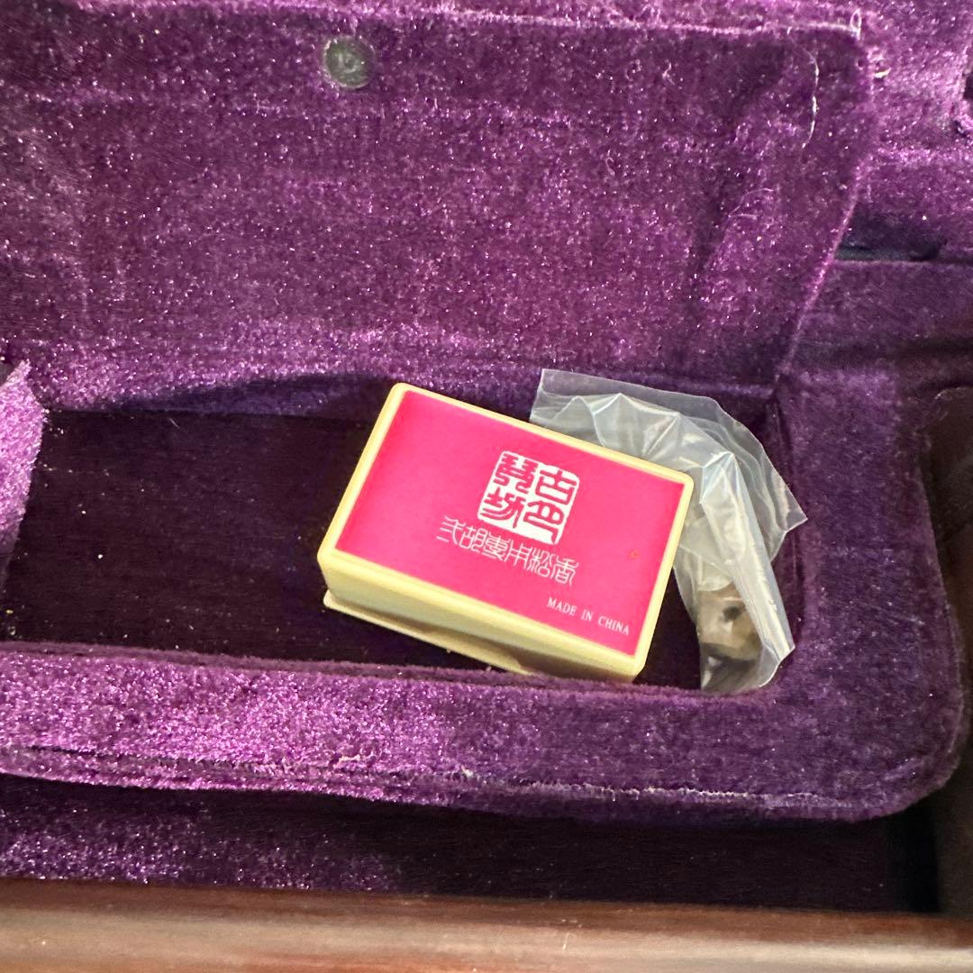 古月琴坊 二胡 ER-400 刻印 彫刻 本革 民族楽器 弦楽器 ケース付属