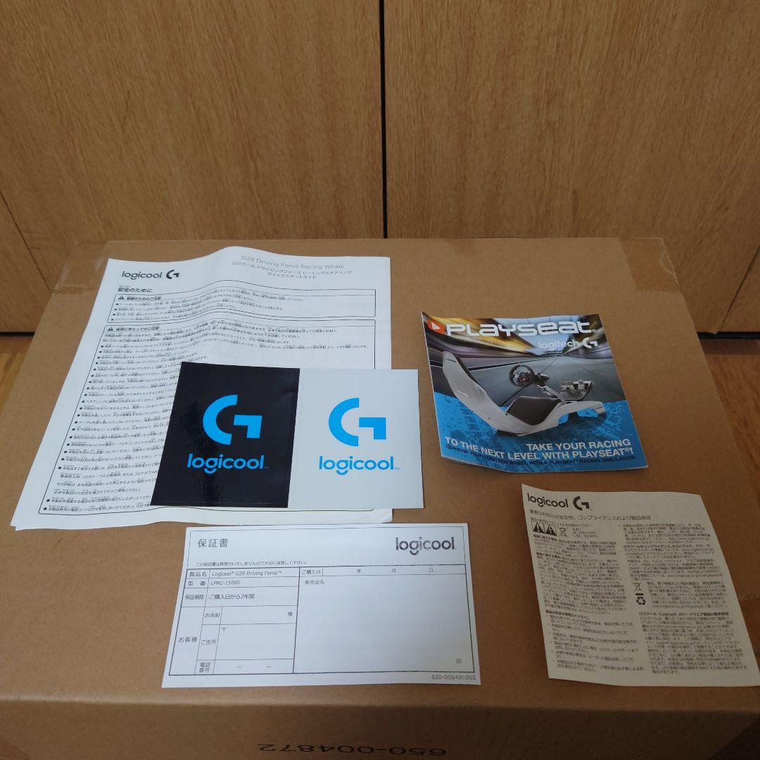 Logicool G29 ステアリングコントローラー LPRC-15000d