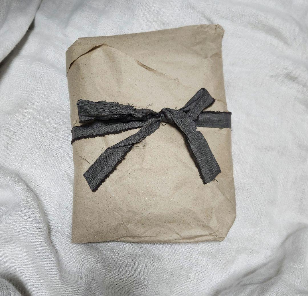 新品 wafu. リネントップス ／ 藍墨茶 p012a-isc1