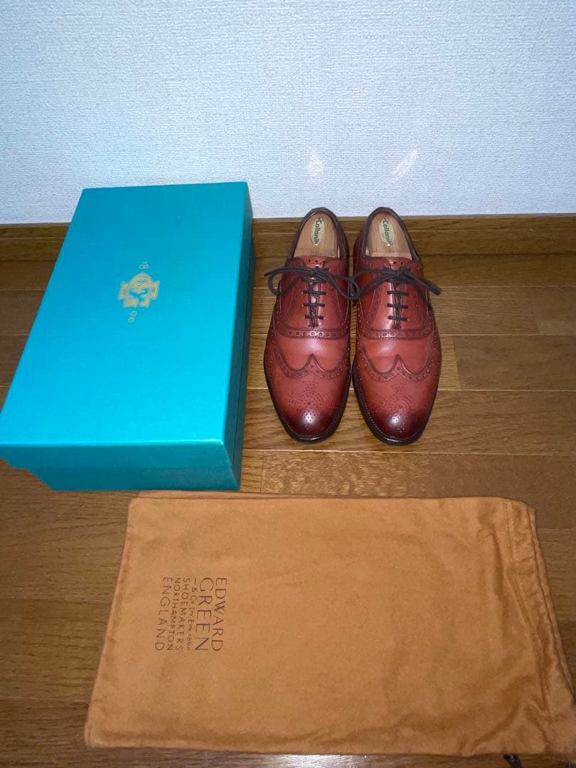 【レア】極美品 エドワードグリーン ファルカーク MTO品 6D 82ラスト