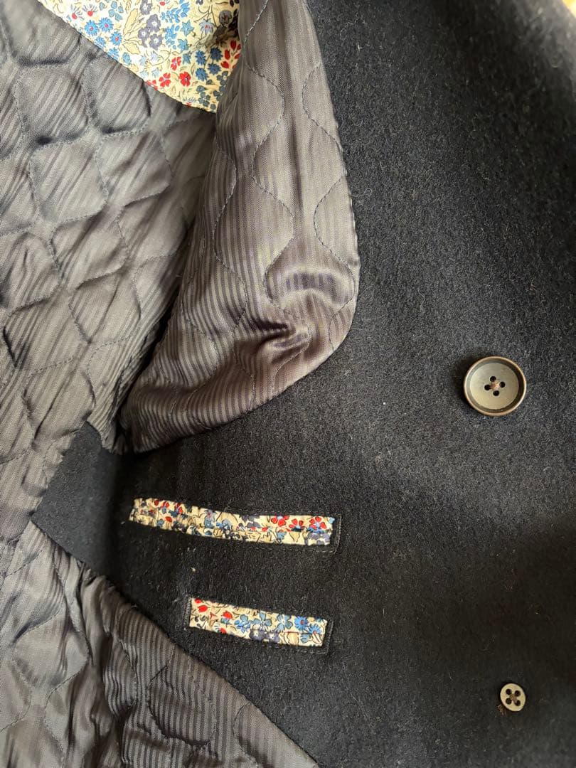 FRED PERRY ウールピーコート L