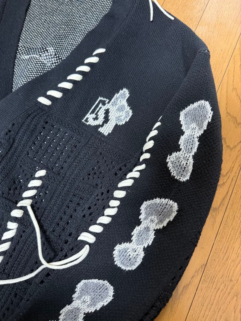 ハローキティ × メゾンスペシャル クロシェライクニットカーディガン 入手困難