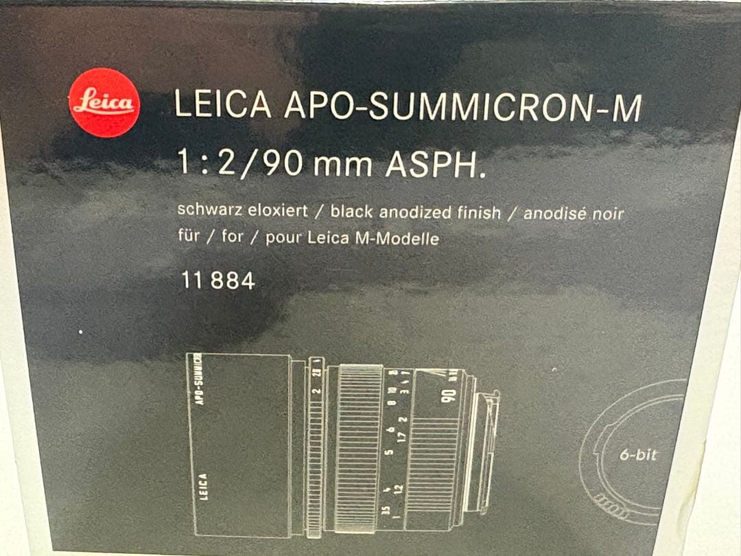 レンズ(単焦点) Leica Apo-Summicron-M 90mm f/2 ASPH.6bit