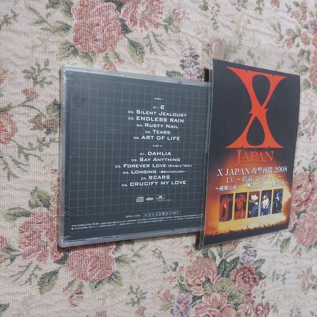 XJAPAN　非売品　サンプル盤CD 【２点セット】【ステッカー２枚】