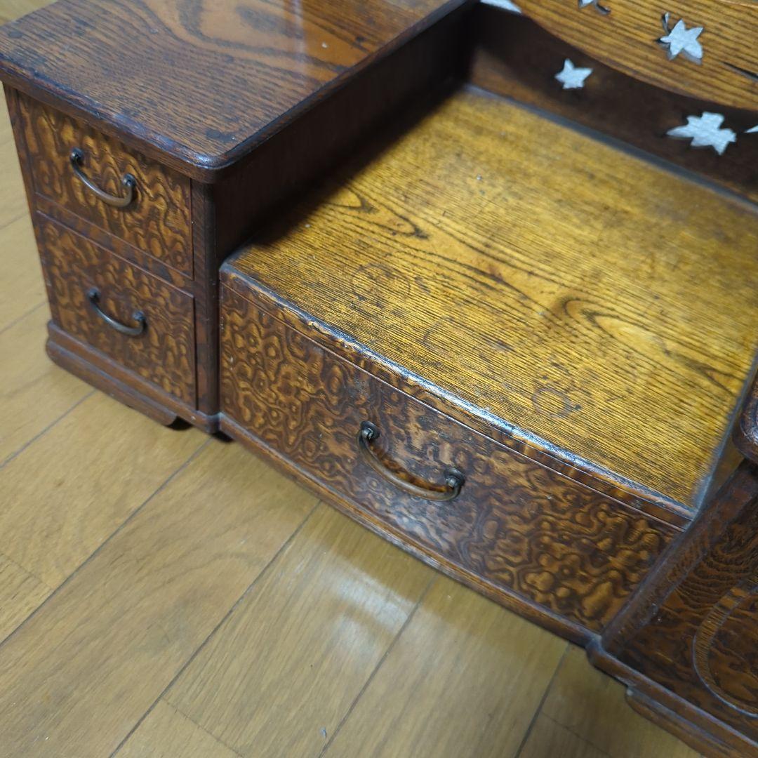 木製和風ドレッサー　化粧鏡　昭和レトロ　古民家　アンティーク