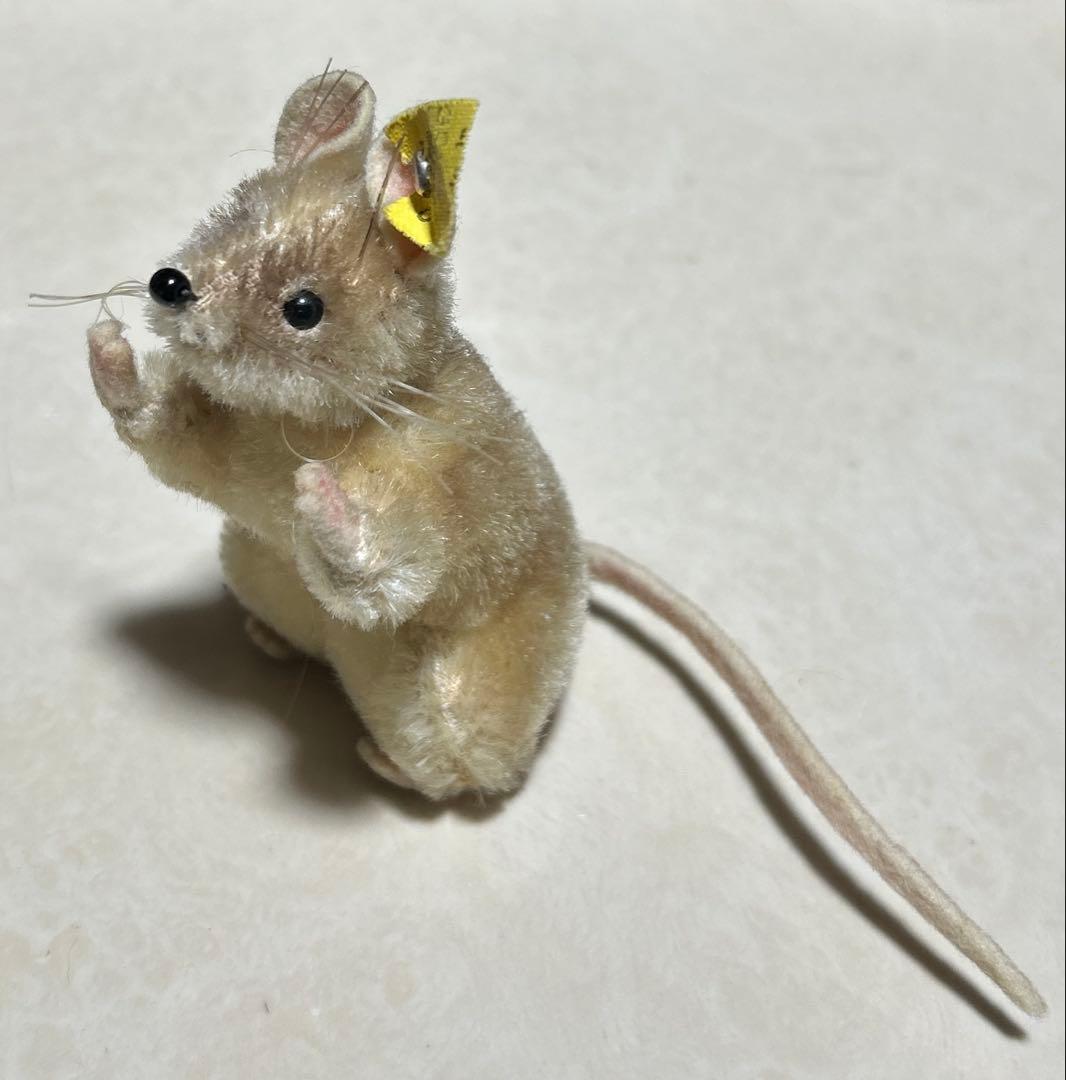 steiff ミニサイズ ヌイグルミ ネズミ ヴィンテージ シュタイフ