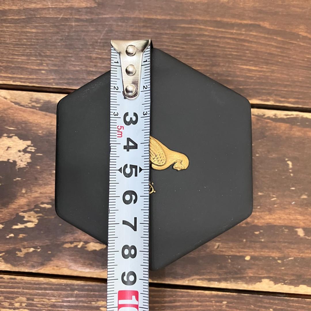 希少　ウェッジウッド　ブラック　ジャスパー　エジプシャン・コレクション　小物入れ