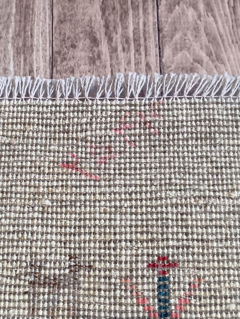 【＆greenさま専用】ペルシャ絨毯　ギャッベ　座布団　手織り　2枚おまとめ