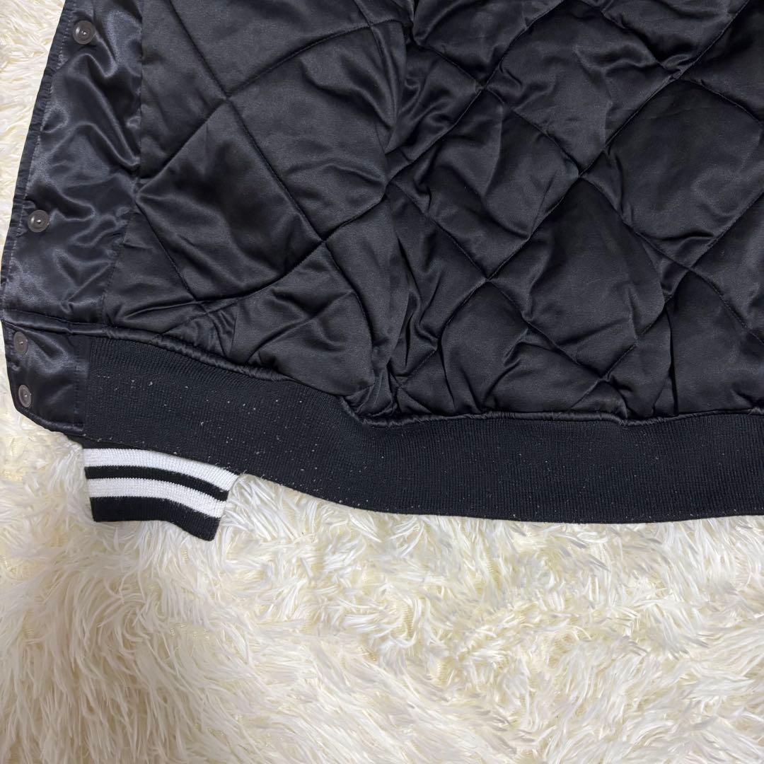 【大人気✨】 Mr.BATHING APE エイプ　スタジャン　ブラック　長袖