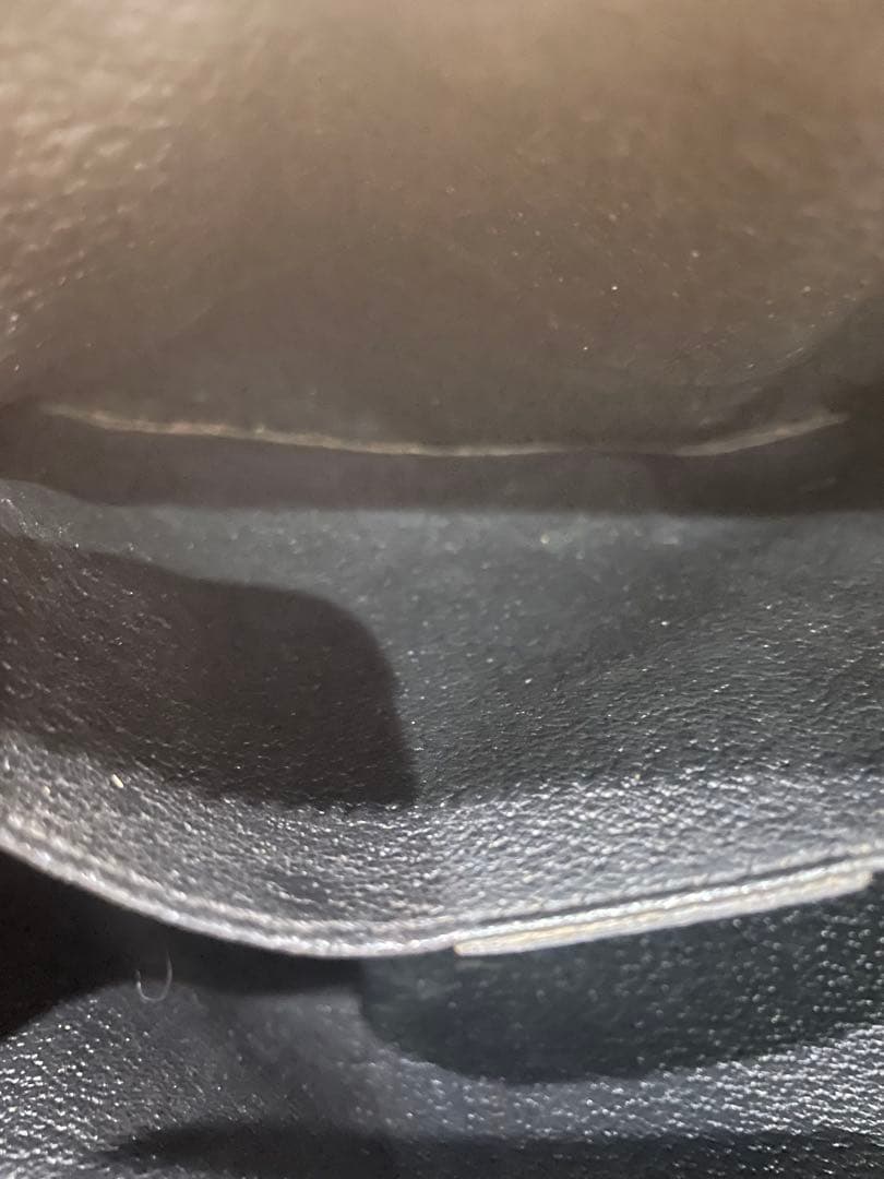 オールド　セリーヌ　ポーチ　セカンドバッグ　黒マカダム　がま口　トリオンフ