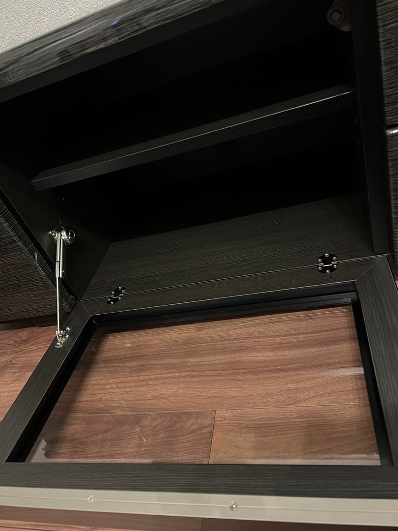 ニトリ　幅150cm テレビ台　ローボードポスティア ブラック