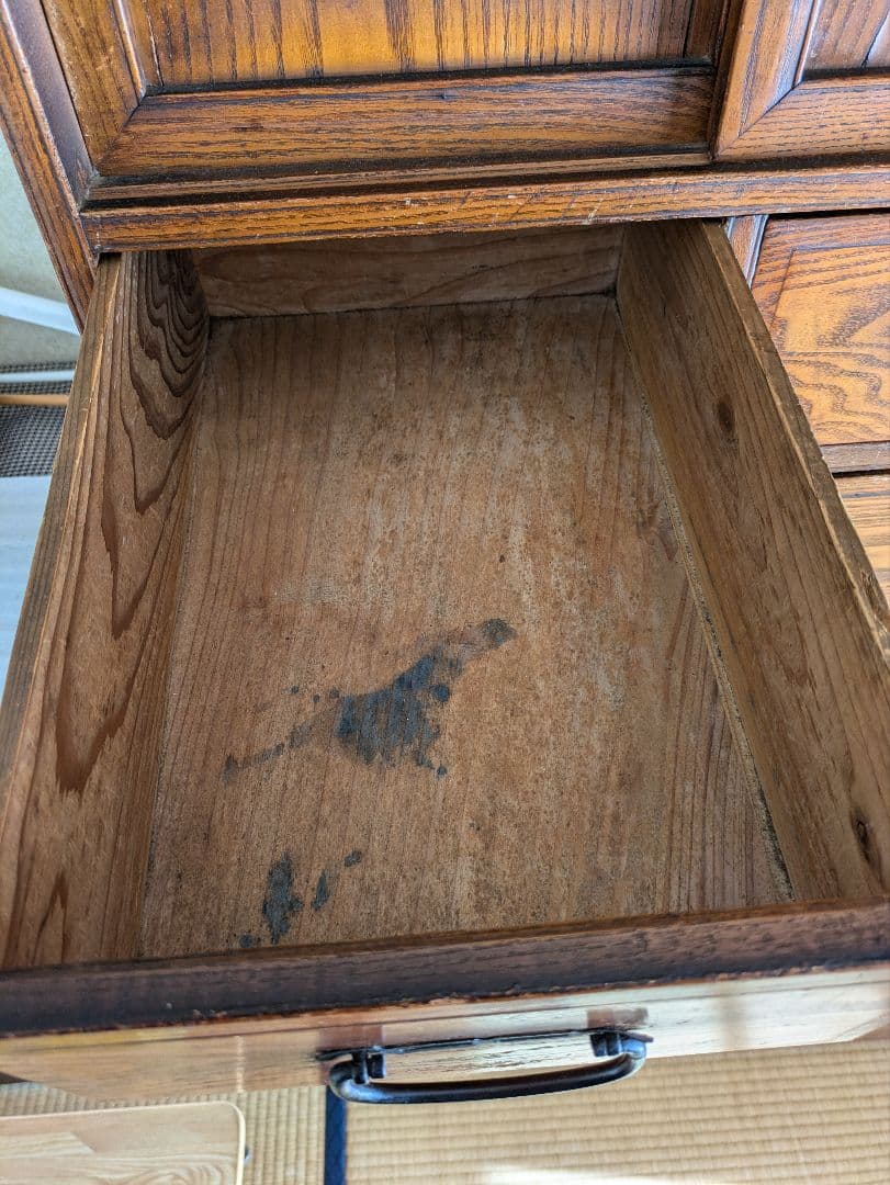 骨董品　木製和風箪笥　アンティーク　タンス