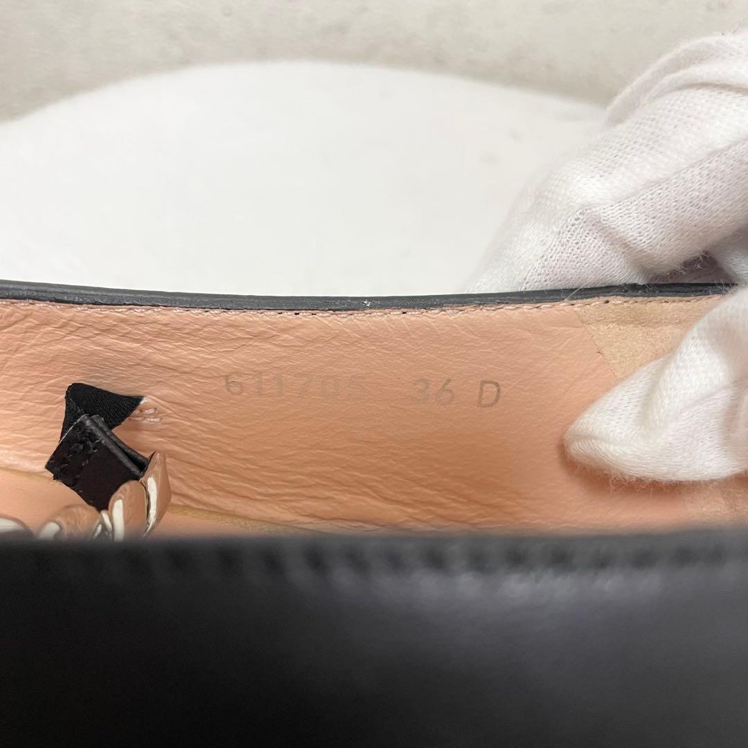 【新品】GUCCI グッチ　フラットシューズ　革靴　ホースビット