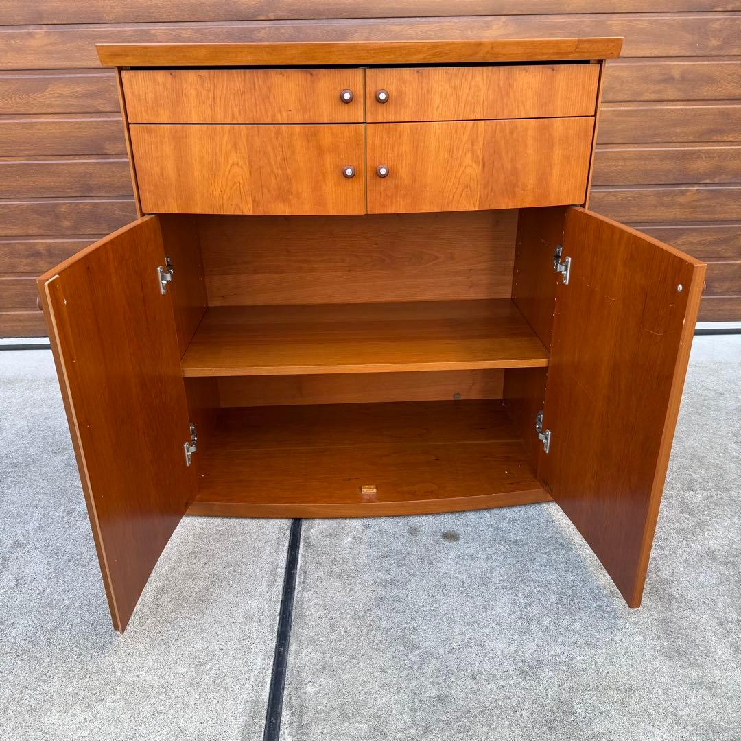 美品 Skovby キャビネット サイドボード デンマーク 北欧 チェリー