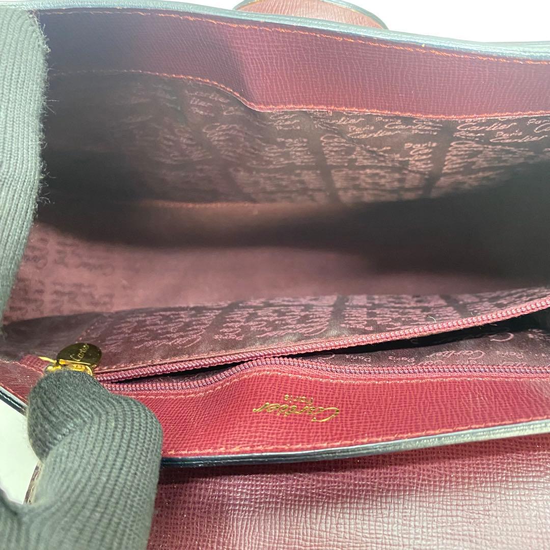 Cartier ワンショルダー バッグ ハーフムーン マストライン ターンロック