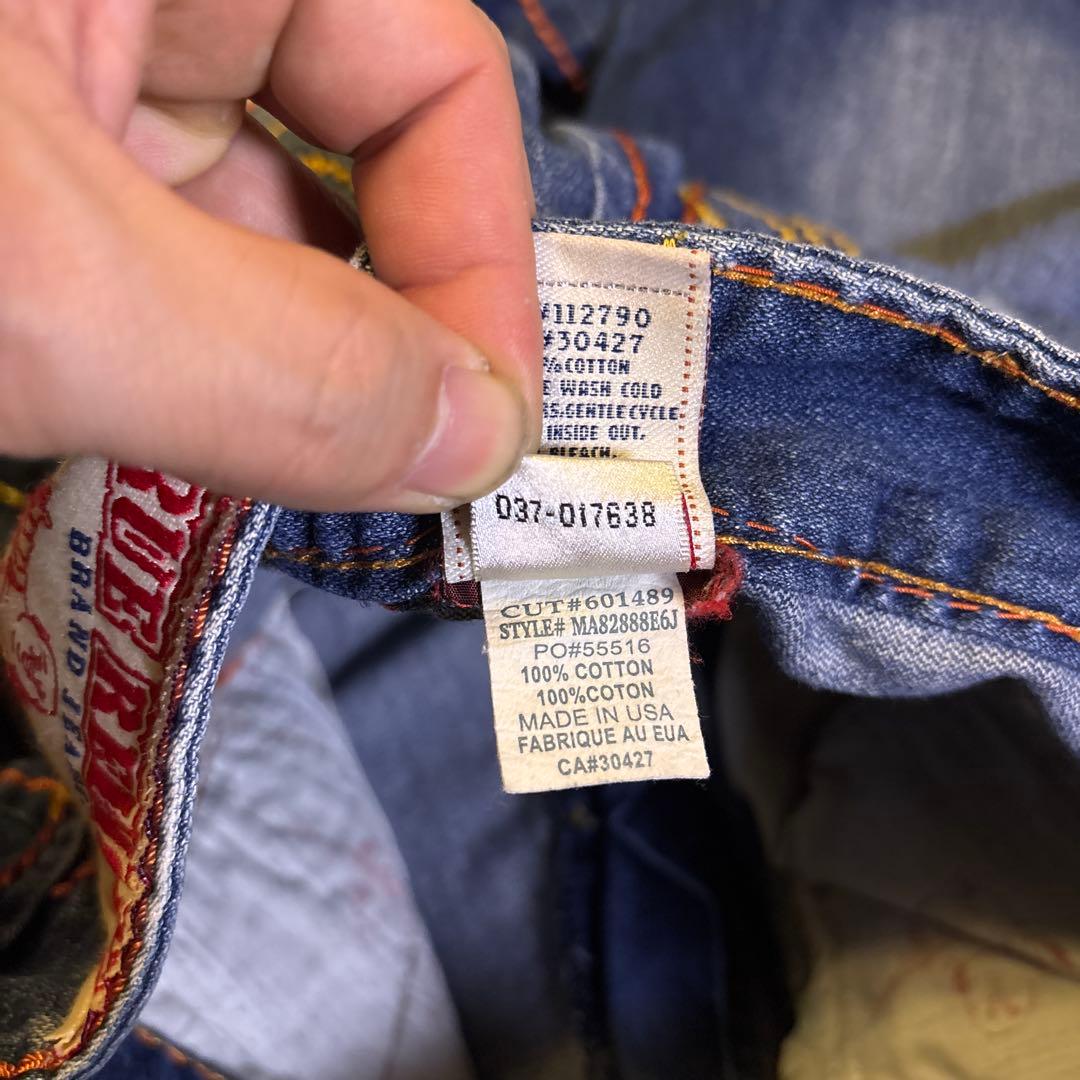 美品TRUE RELIGION BILLY SUPER T 30/33 ジーンズ