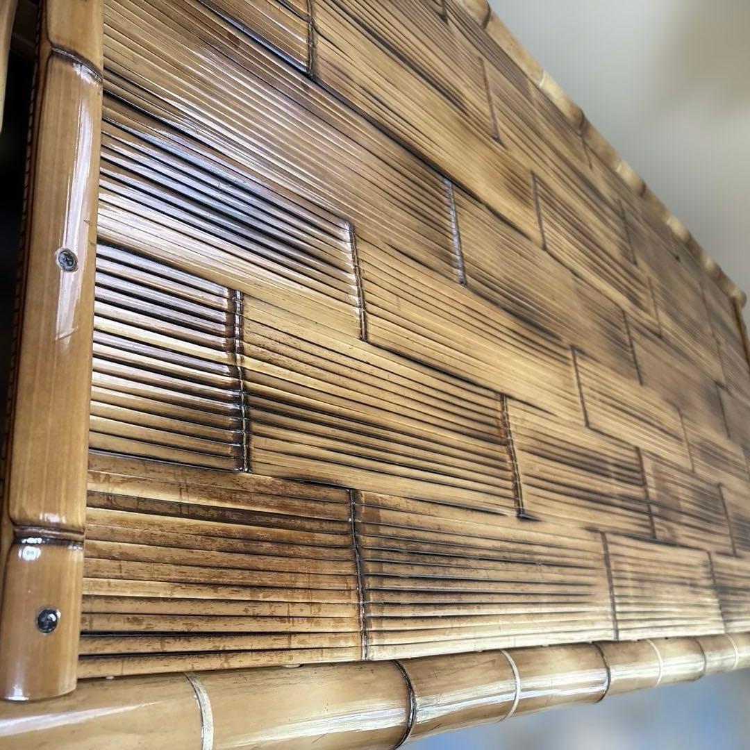 梅里竹芸　竹製シングルベッド