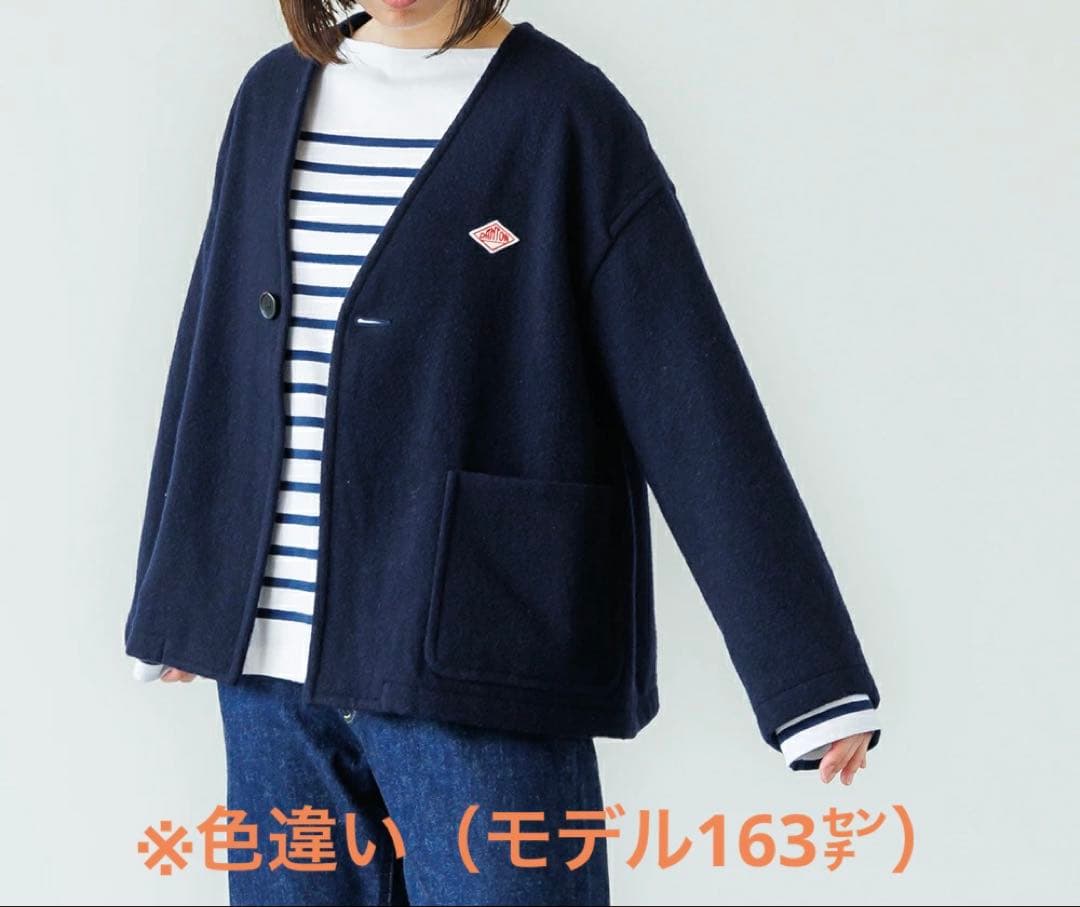 DANTON/ダントン　ウールVネックジャケット