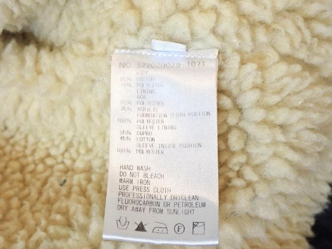 Ron Herman Vintageコーデュロイボアジャケット メンズ【L】