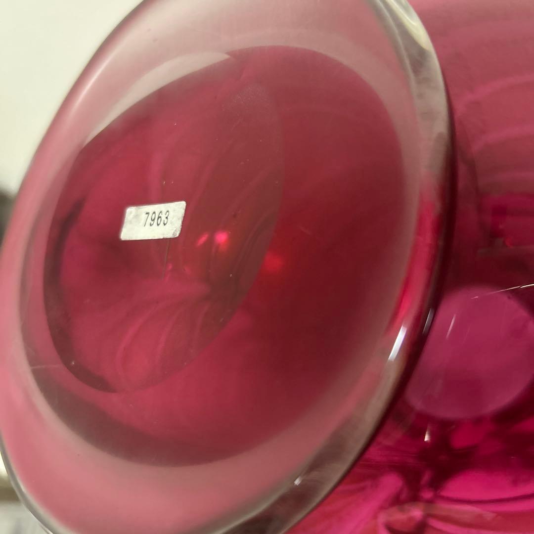 津軽びいどろ　金花　花器