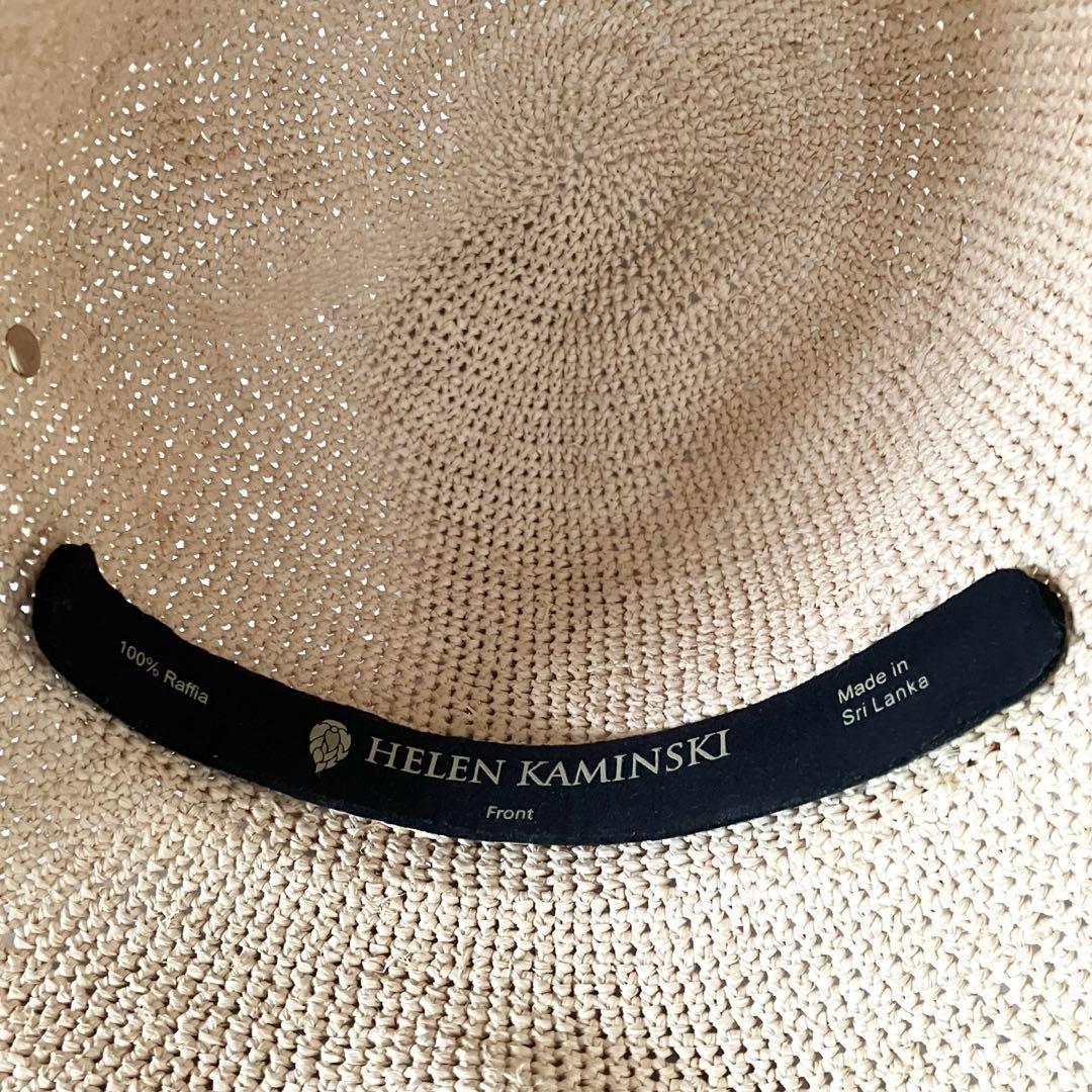 ヘレンカミンスキー ラフィア ローラブルハット ナチュラルベージュ