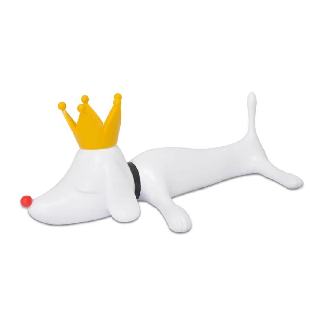 奈良美智 あおもり犬 置物 黒白2個セット