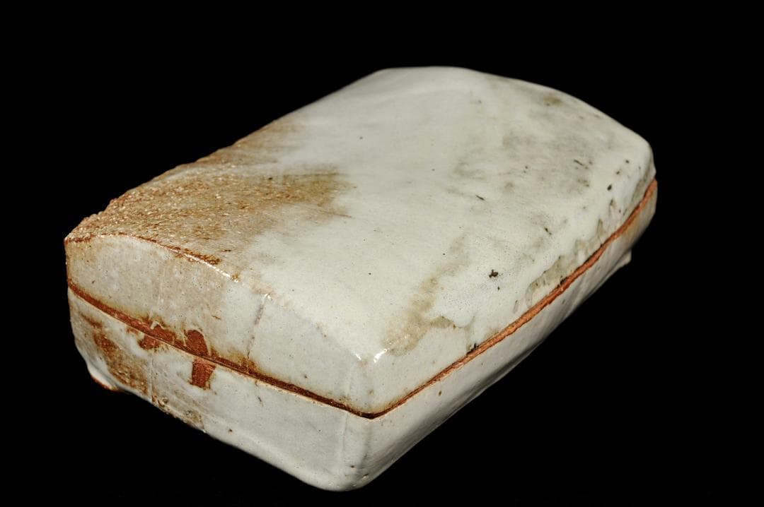 十一代 三輪休雪 萩 喰篭 共箱 人間国宝 休雪 壽雪 萩焼 食籠