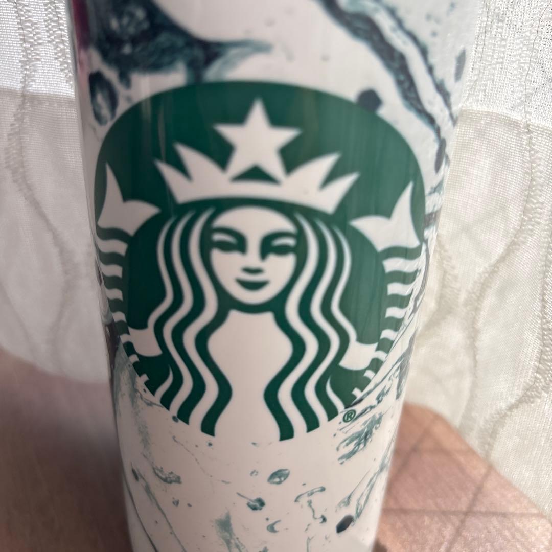 スターバックス マーブルデザイン ヨーロッパ限定　ステンレス製品