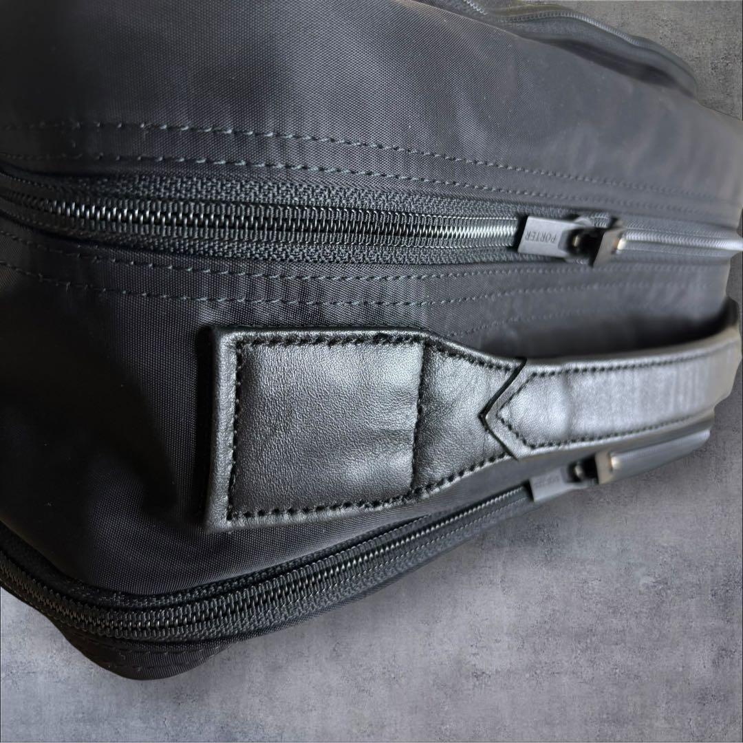 ✨未使用級✨ポーター　タイム　デイパック　B4可　大容量　コーデュラ