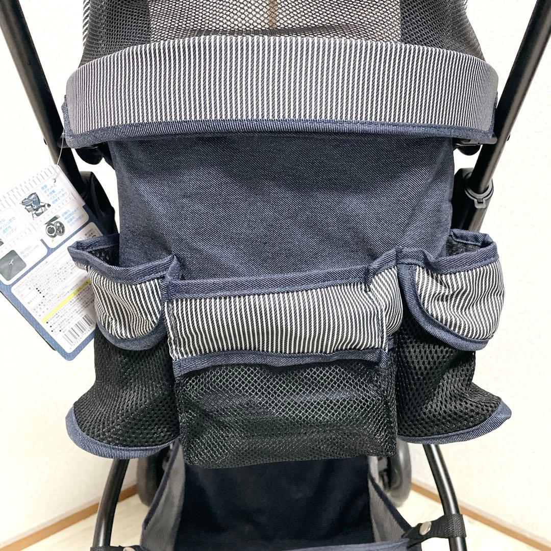 新品 タグ付き GEX わんわんカート スーパーライト 犬用カート デニム柄