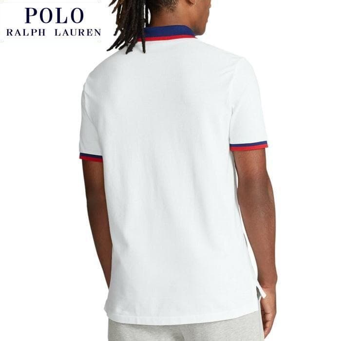 新品 Ｓ ポロ ラルフローレン カスタム スリム フィット ブリテン ポロシャツ