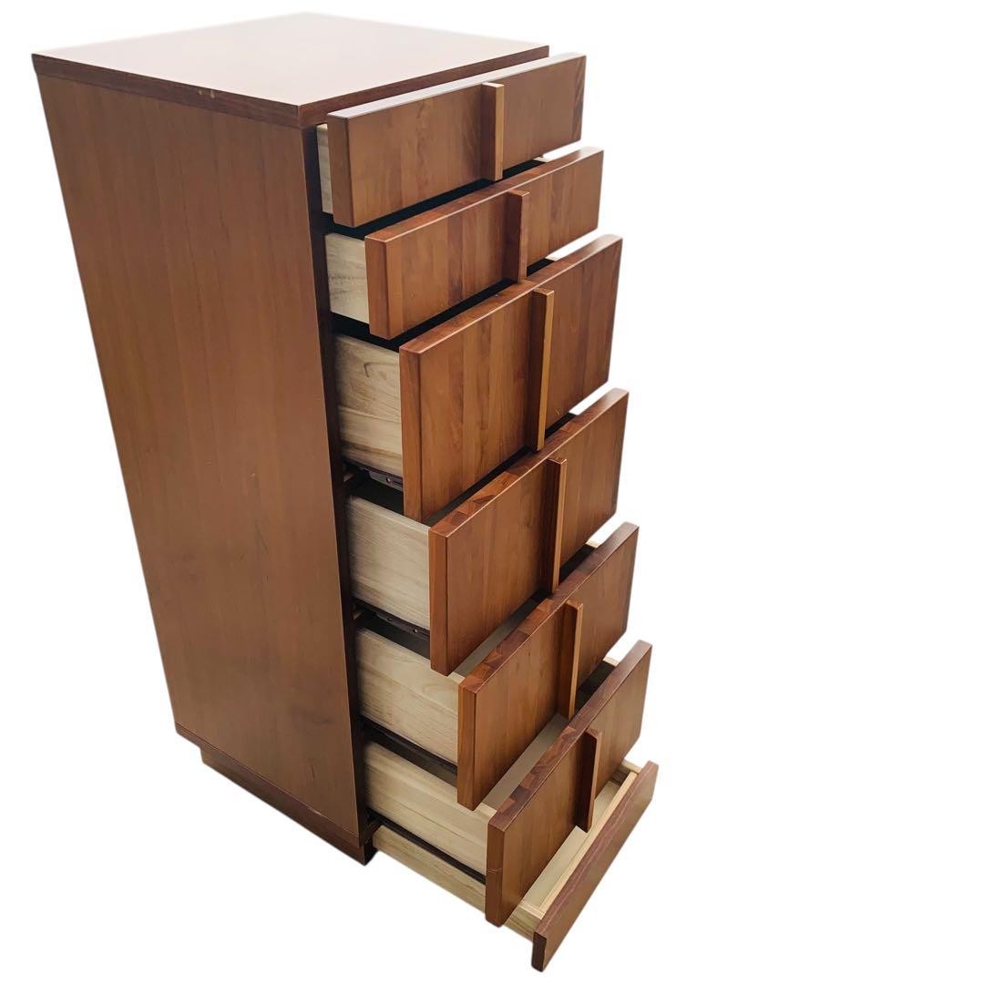 美品‼️LEGNATEC レグナテック　ハイチェストウォールナット引き取り可能