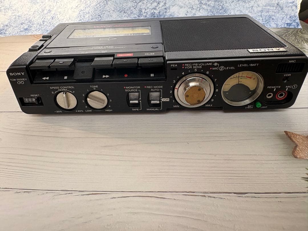 SONYTCM-5000EVプロカセットプレーヤー(レ47)