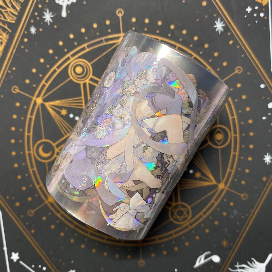 【U】海外　10m巻　貝殻光マスキングテープ　人物系　女の子