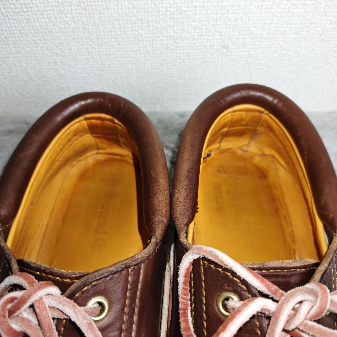 美品✨️ Timberland 28.0 デッキシューズ 3eye モカシン