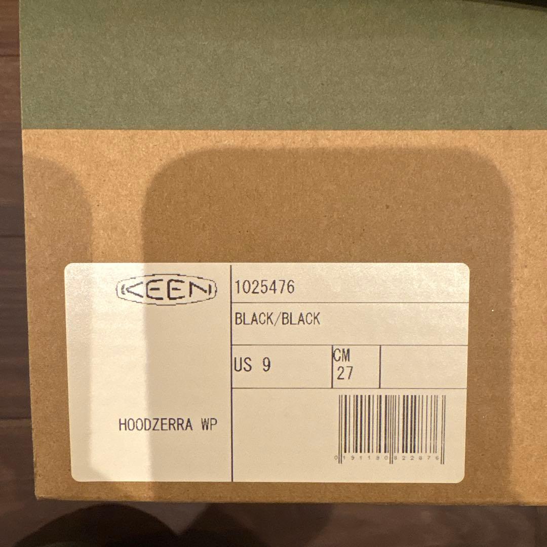 KEENキーンHOODZERRAフッドゼラ27.0cm 9インチ ブーツ