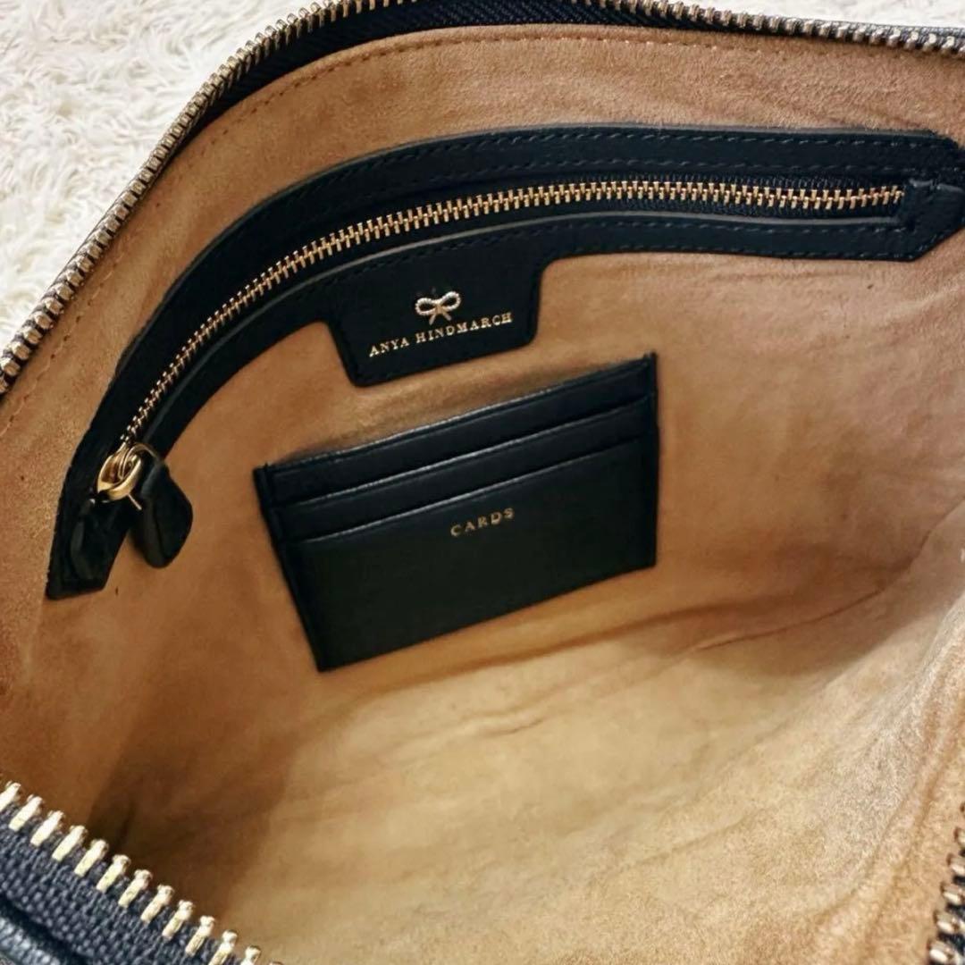 未使用級✨箱あり アニヤハインドマーチ アイズ クラッチバッグ ポーチ タッセル