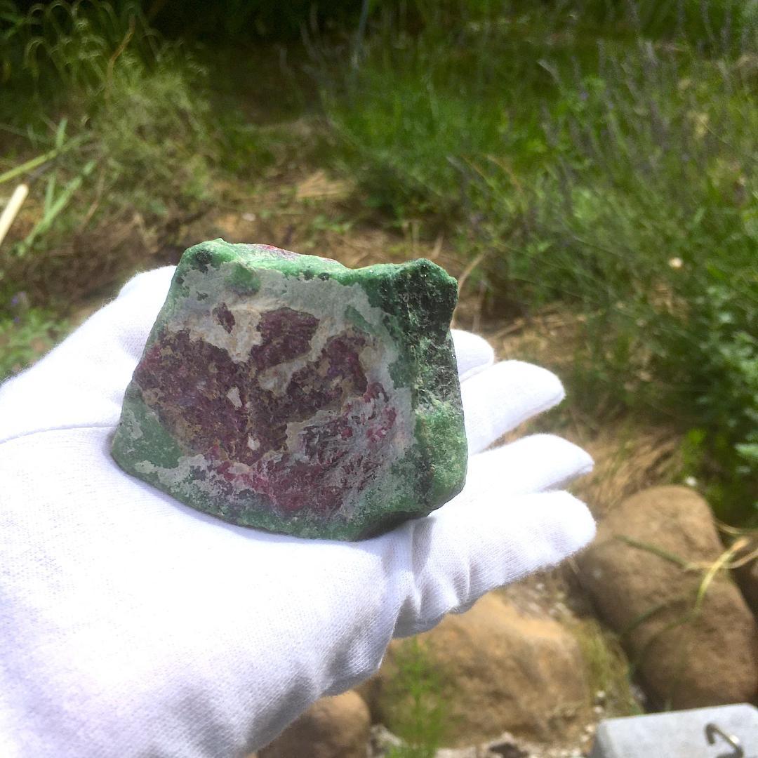 PowerStone✦天然石·.⋆ルビーインゾイサイト原石⋆.·✦