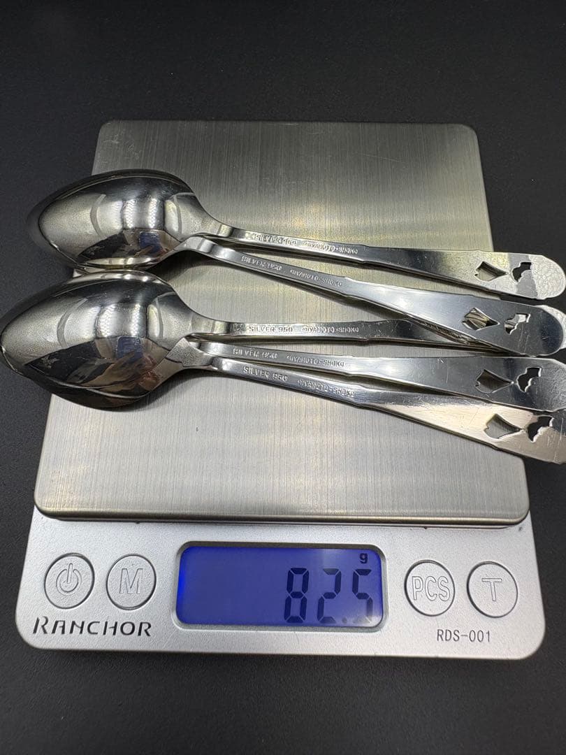 宮本商行　カトラリーセット　銀製　スプーンセット〈6本セット〉 99g