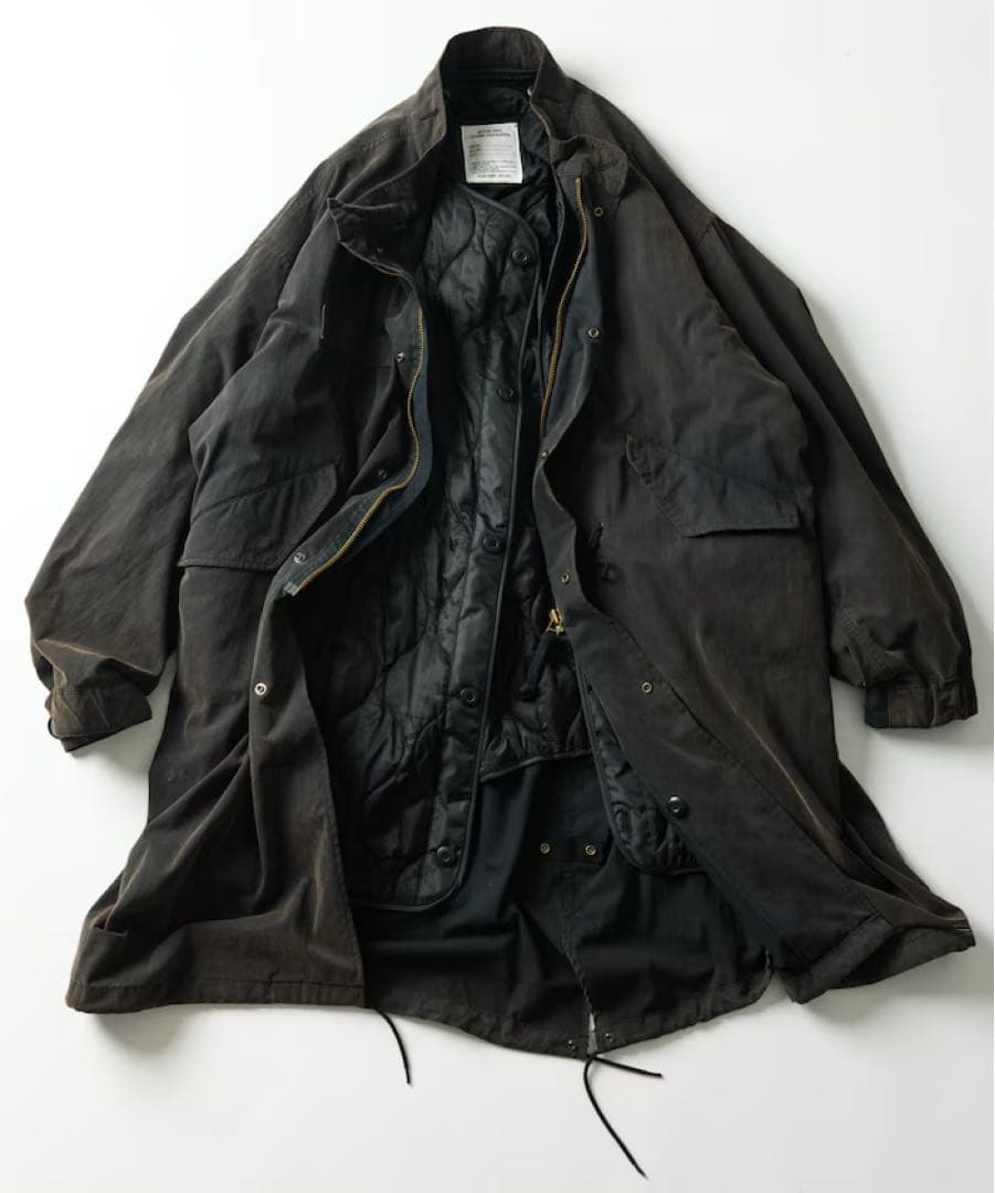 2025FW 着用2回 フリークスストアM65 モッズコート ライナーセット